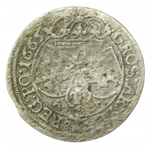 Jean II Casimir, Sixième de 1665 AT, Cracovie (590)