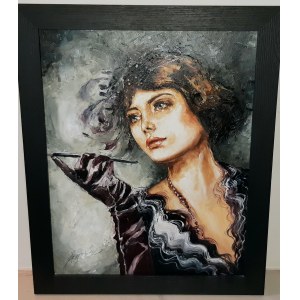 Elizabeth Brozek, Woman in Black