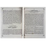 CALENDARIO 1866 - TARIFFA DELLA CASA DI VARSAVIA