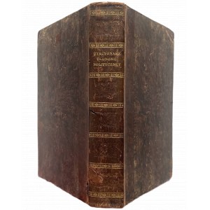 DICIONARIO DI ECONOMIA POLITICA 1828 - BELLA COPIA.