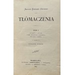 ODYNIEC - TŁÓMACZENIA - ŁADNY EGZ.