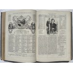 3 KALENDARZE JAWORSKIEGO 1865,1866,1867 PLANY WARSZAWY