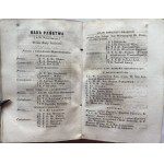 KALENDARZYK POLITYCZNY RADZISZEWSKIEGO 1848