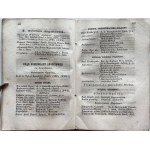 KALENDARZYK POLITYCZNY RADZISZEWSKIEGO 1848