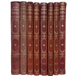 MICKIEWICZ WORKS - WOODCUTS BY MROŻEWSKI