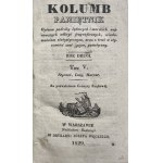 COLUMBUS. TRAVEL DIARY 1829