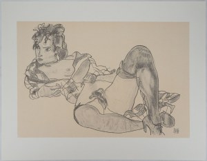 Egon Schiele(1890-1918),Prowokatorka,1918/1978