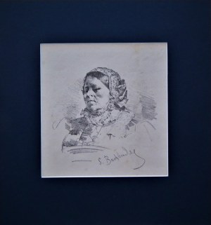 Szymon Buchbinder(1853-1903),Kobieta,1881