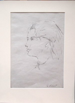 Tadeusz Kulisiewicz(1899 Kalisz-1988 Warszawa),Portret kobiety