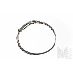 Bracciale con serpenti, argento 925