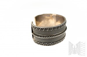 Chain Surface Bracelet, 925 Silver