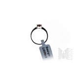 Pierścionek z Naturalnym Granatem o masie 1.24 ct, Srebro 925