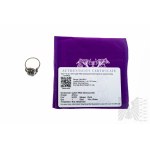 Ring mit natürlichem Chrysokoll Cyber Web Stein 5,27 ct, 925 Silber, zertifiziert von Gemporia