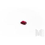 Granát na osadenie do šperku, hmotnosť výrobku 0,92 ct