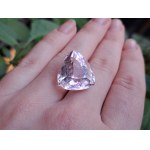 26.41ct Natural Amethyst large trilion