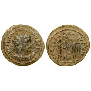 Cesarstwo Rzymskie, antoninian bilonowy, 295-296, Cyzicus