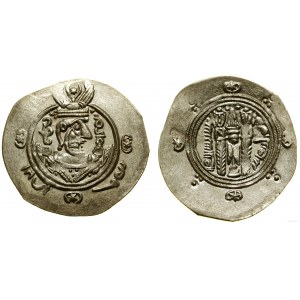 Tabaristan (Tapuria) - Abbasiden-Gouverneure, Hemidrachme, 136 PYE (AD 787/788), Tabaristan
