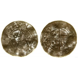 Niemcy, naśladownictwo denara anglosaskiego typu CRVX (BMC typ III.a), po 991 r., mennica Stade