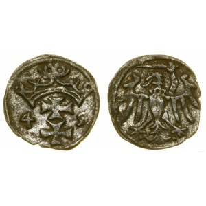 Poland, denarius, 1549, Gdansk