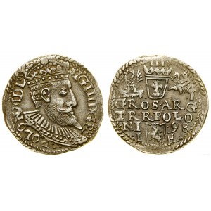 Polska, trojak, 1598, Olkusz