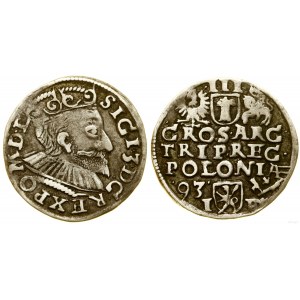 Poland, trojak, 1593, Poznań