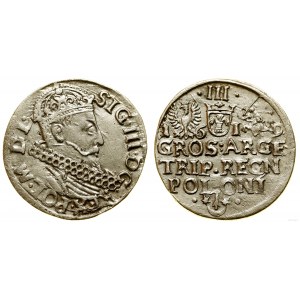 Polska, trojak, 1619, Kraków