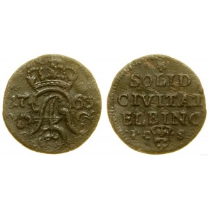 Polska, szeląg, 1763, Elbląg