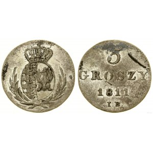 Polen, 5 groszy, 1811 IB, Warschau