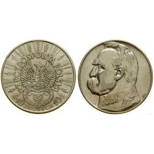 Pologne, 10 zloty, 1934 S, Varsovie