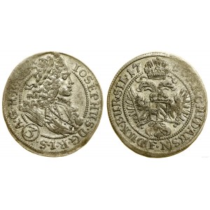 Śląsk, 3 krajcary, 1710 FN, Wrocław