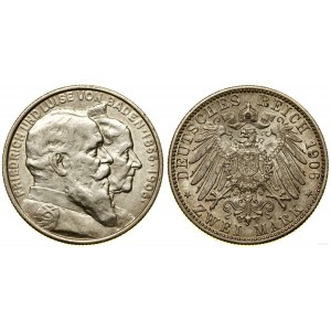 Germany, 2 marks, 1906, Karlsruhe