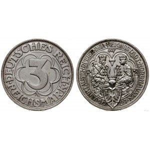Niemcy, 3 marki, 1927, Berlin