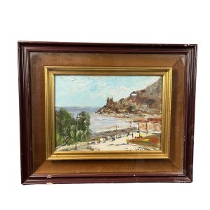 UNIDENTIFIED SIGNATURE, Seascape view of Monte d'oro.