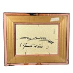 UNIDENTIFIED SIGNATURE, Seascape view of Monte d'oro.