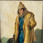 T.PATINI, Two portraits (Teofilo Patini)