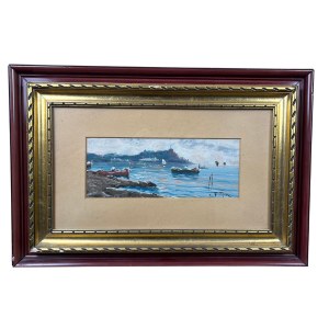 UNIDENTIFIED SIGNATURE, Glimpse of the seascape.