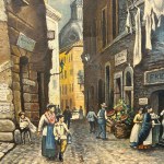 ANONIMO, Via Giulio Romano in 1812.