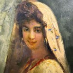 ANONIMO, Woman with a veil