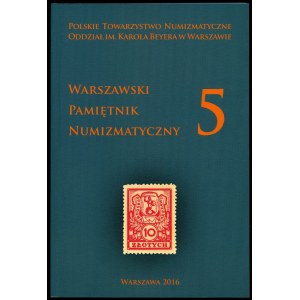 Journal numismatique de Varsovie 5/2016