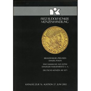 Künker, vente aux enchères 76 pièces de monnaie polonaises, Gdansk