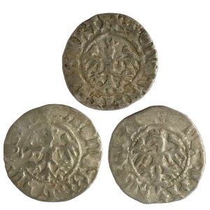 John Olbracht, set of three half-pennies