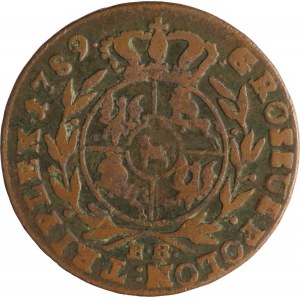 Stanisław August Poniatowski, Trojak, 1789