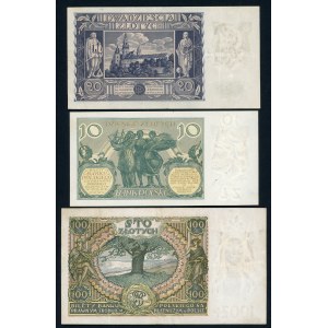 Prints on 3 banknotes - 25 years of the Katowice branch of the PTAiN