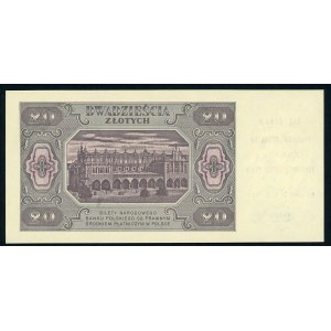 Imprint on 1 banknote - XIX PTAiN Presidents' Convention
