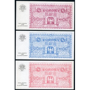Nadruki na 3 banknotach - Oddział krakowski PTAiN