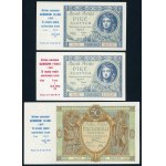Prints on 6 banknotes - Kazimierz Franke
