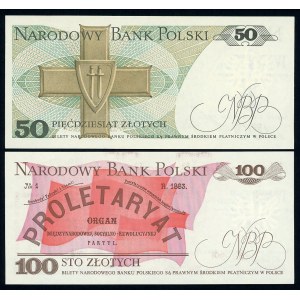 Nadruki na 2 banknotach -IV Konferencja - Supraśl