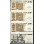 Prints on 11 banknotes - PTN Mlawa - various subjects
