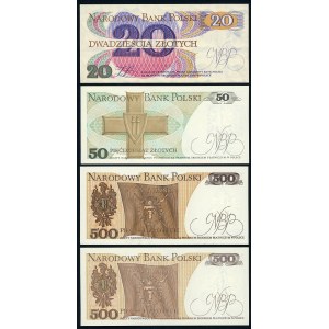 Nadruki na 4 banknotach - różna tematyka, m.in. Insurekcja kościuszkowska