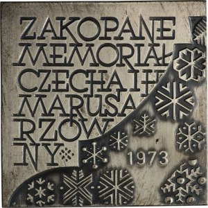 Memorial of Bronislaw Czech and Helena Marusarzówna